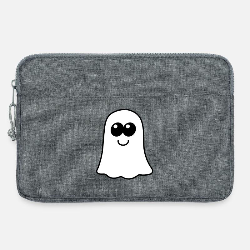 Boo-Gespenst - Laptoptasche 13" - Grau meliert