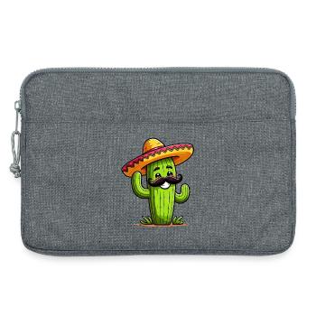 Cactus - Laptop bag 13" - heather grey - Front