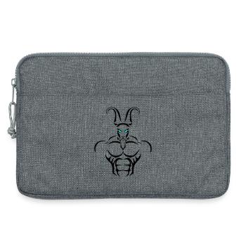 Alpha capricorn Deluxe - Laptoptasche 13" - Grau meliert - Vorne