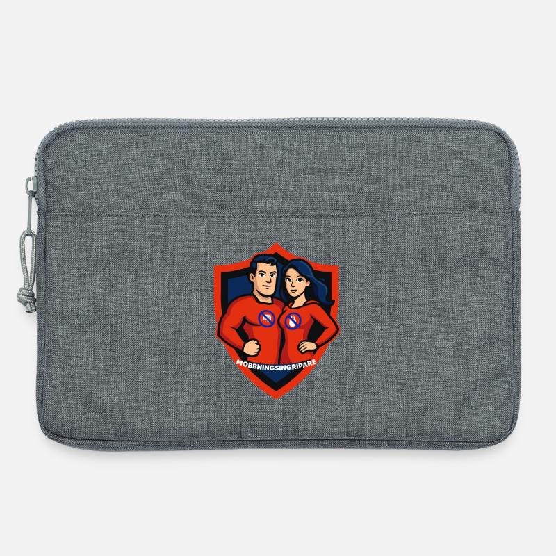 Mobbing-Interventor - Laptoptasche 13" - Grau meliert
