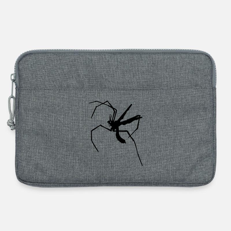 Langbeinige Mücke - Laptoptasche 13" - Grau meliert