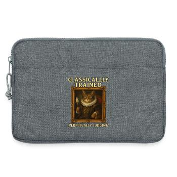 Formé classiquement Jugement perpétuel Renaissanc - Sacoche pour ordinateur portable 13 pouces - gris chiné - Devant
