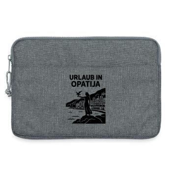Opatija Holidays Croatia - Laptop bag 13" - heather grey - Front