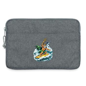 Neptune Surfs - Sacoche pour ordinateur portable 13 pouces - gris chiné - Devant