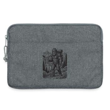 Randonnée - Aventure en plein air - Big Foot - Sacoche pour ordinateur portable 13 pouces - gris chiné - Devant