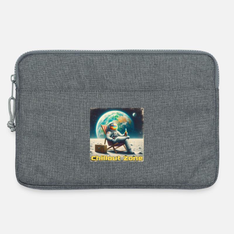 Chillout Zone Astronaut - Laptoptasche 13" - Grau meliert