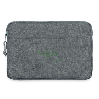 Vegan Girl. - Laptoptasche 13" - Grau meliert - Vorne