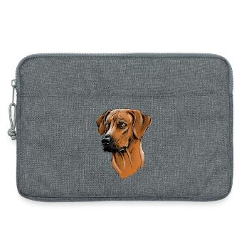 Rhodesian Ridgeback - Sacoche pour ordinateur portable 13 pouces - gris chiné - Devant
