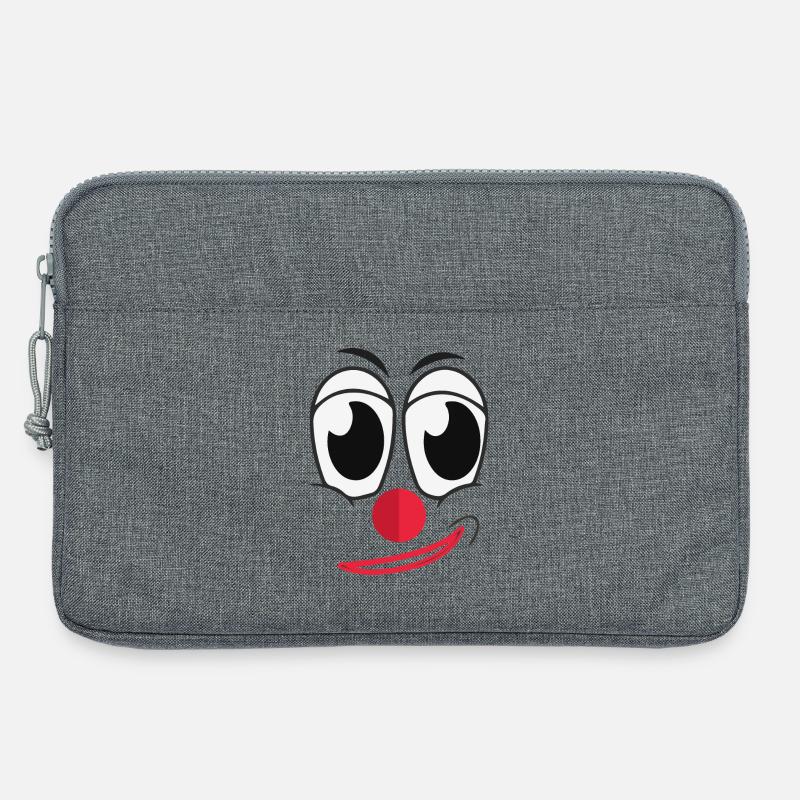 Clown - Laptoptasche 13" - Grau meliert