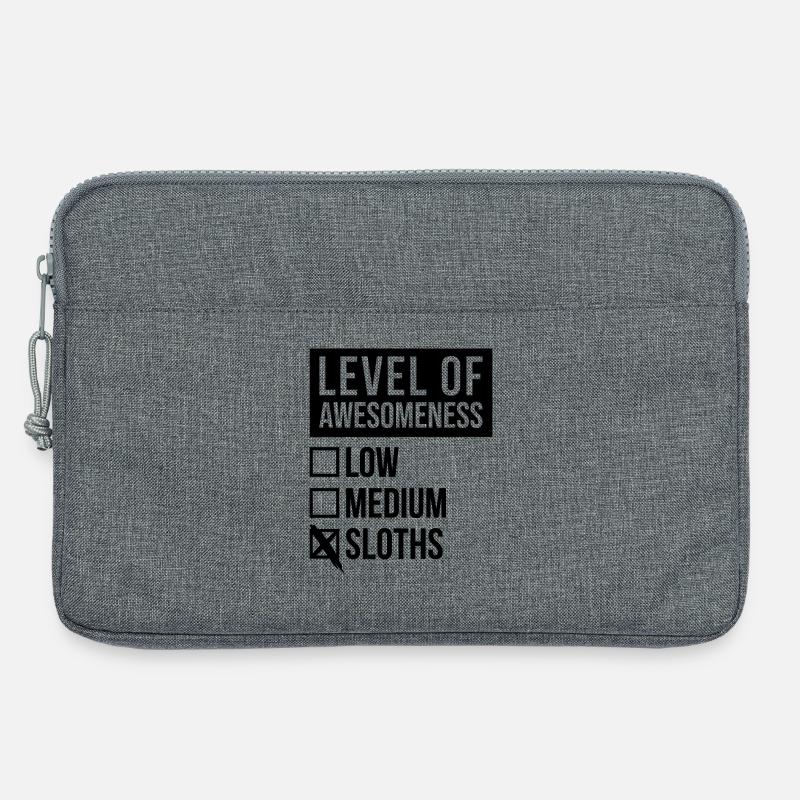 Faultier - Laptoptasche 13" - Grau meliert