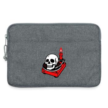 Métal noir - Sacoche pour ordinateur portable 13 pouces - gris chiné - Devant