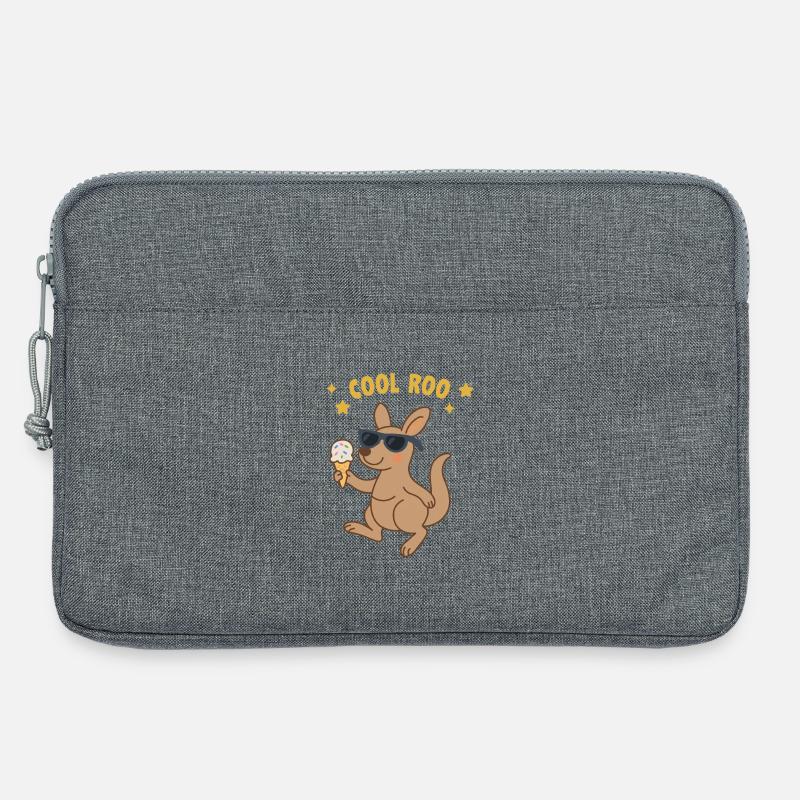 Cooles Roo - Laptoptasche 13" - Grau meliert