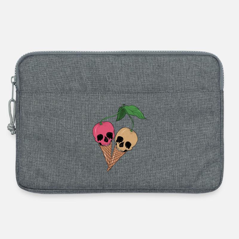 crane_glasse - Laptoptasche 13" - Grau meliert