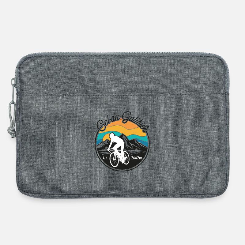 Galibier Retro Mountainbiker - Laptoptasche 13" - Grau meliert