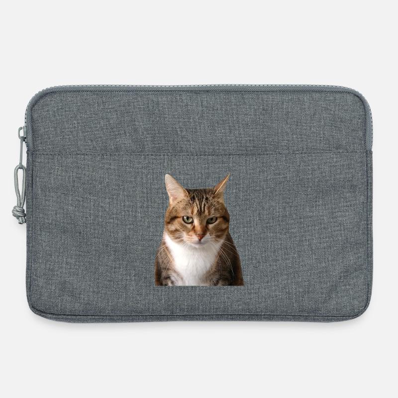 Missty-Porträt - Laptoptasche 13" - Grau meliert