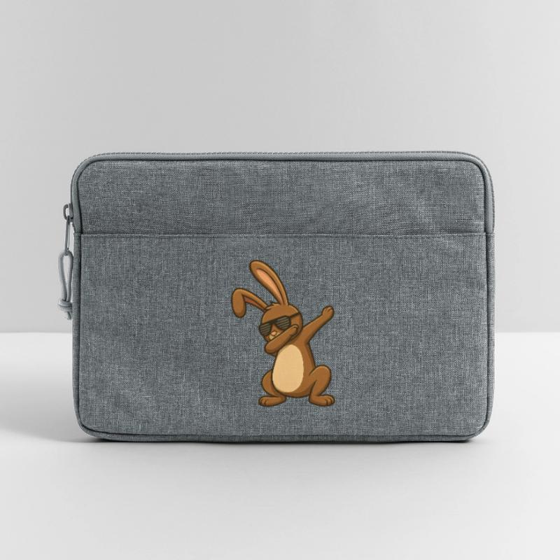 Easter Bunny Easter Dancing Easter Bunny Dab Laptop bag 13"