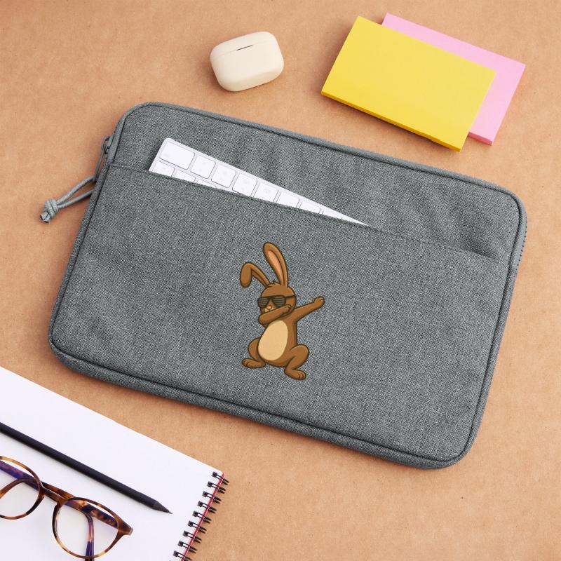 Easter Bunny Easter Dancing Easter Bunny Dab Laptop bag 13"