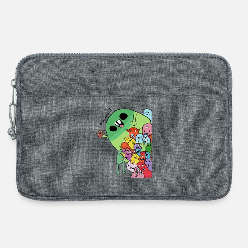 Die Motley-Crew - Laptoptasche 13" - Grau meliert