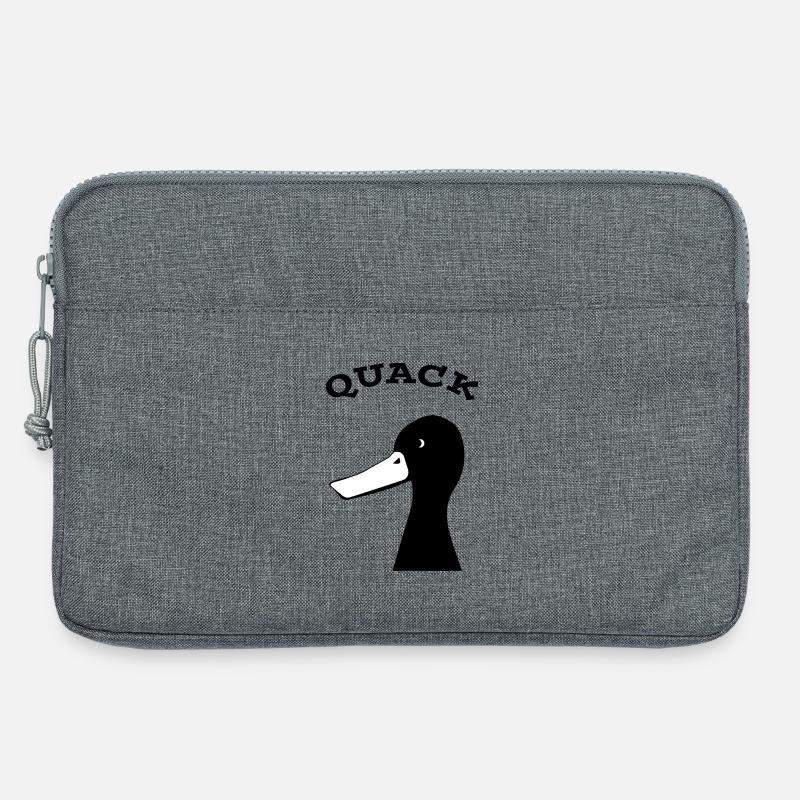 Ente - Laptoptasche 13" - Grau meliert