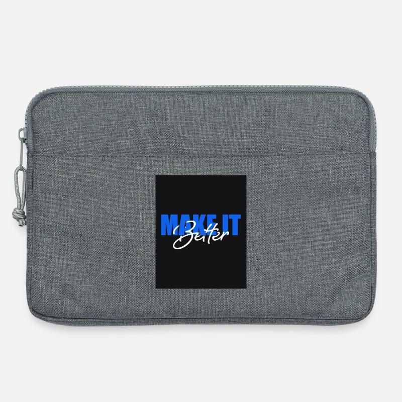Make It Better - Laptop bag 13" - heather grey