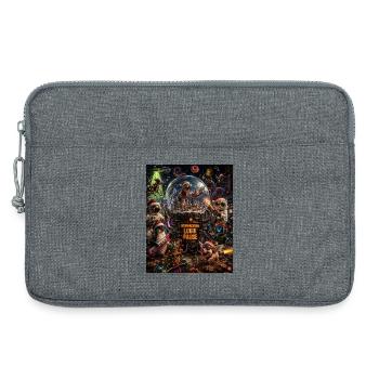 Weihnachtslogik Pause Verrücktes Chaos Humor Pur - Laptoptasche 13" - Grau meliert - Vorne