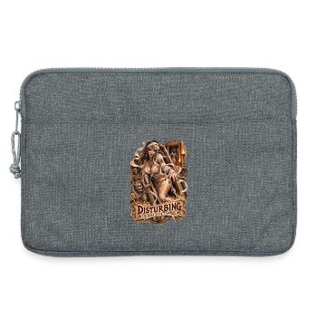 Disturbing the Dead – Mummy Horror - Laptoptasche 13" - Grau meliert - Vorne