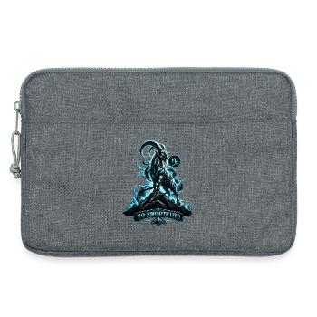 Keine Abkürzungen - Laptoptasche 13" - Grau meliert - Vorne