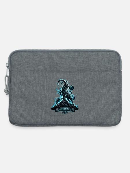 Keine Abkürzungen - Laptoptasche 13" - Grau meliert