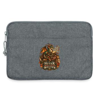 Hüter ungelesener Welten - Laptoptasche 13" - Grau meliert - Vorne