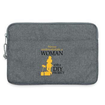 2541614 128189769 DIY - Laptoptasche 13" - Grau meliert - Vorne