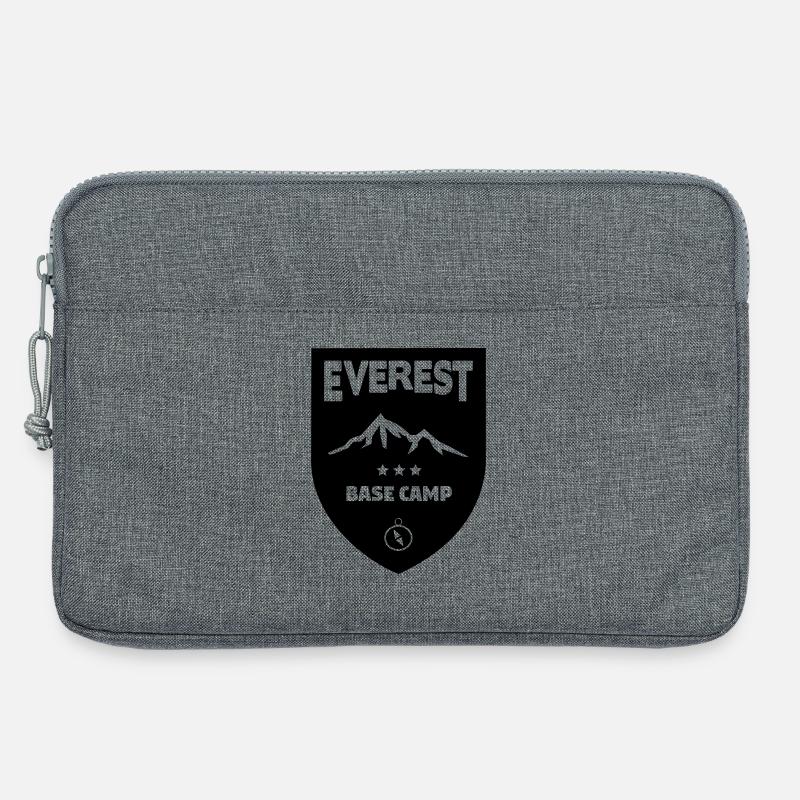 Mount Everest Basecamp - Laptoptasche 13" - Grau meliert