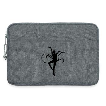 Rhythmic gymnastics - Sacoche pour ordinateur portable 13 pouces - gris chiné - Devant
