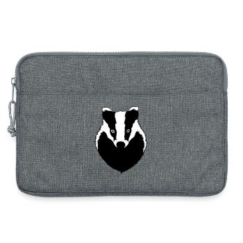 Badger - Laptop bag 13" - heather grey - Front