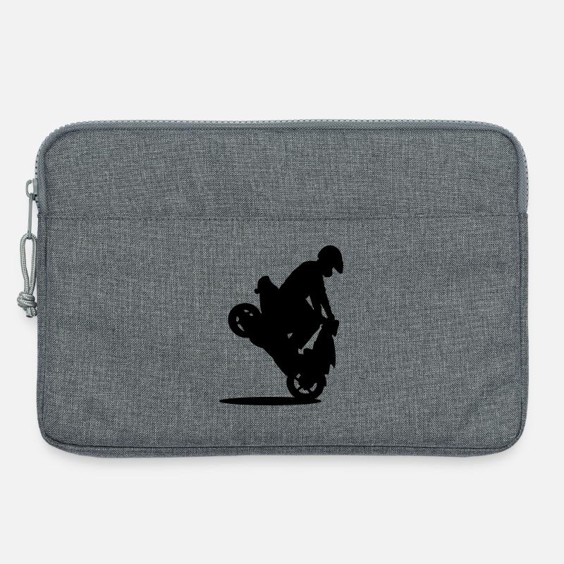 Roller Stunt - Laptoptasche 13" - Grau meliert