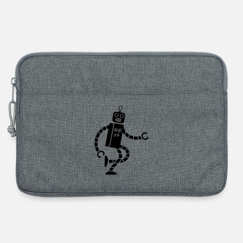 robot - Laptoptasche 13" - Grau meliert