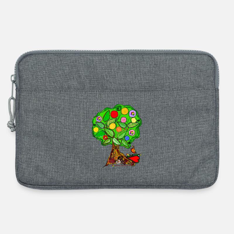 Tree - Laptop bag 13" - heather grey
