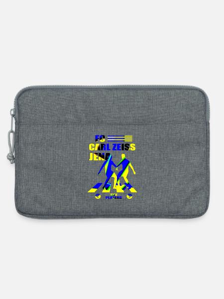 FC Carl Zeiss Jena - Laptoptasche 13" - Grau meliert