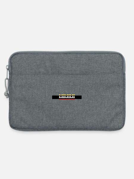 MIMIMI Dreifarbig Logo - Laptoptasche 13" - Grau meliert