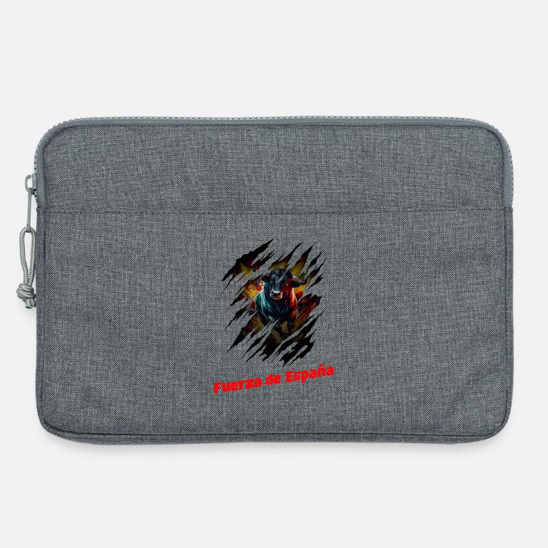 Spanien Matador Stierkampf Stier - Laptoptasche 13" - Grau meliert