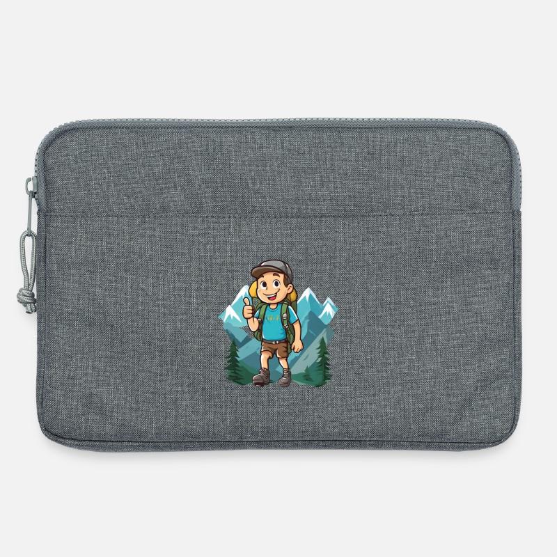 I HIKE IT - Laptoptasche 13" - Grau meliert