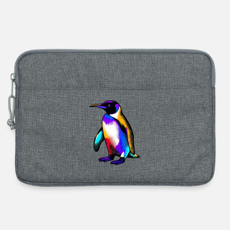 Pinguin - Laptoptasche 13" - Grau meliert