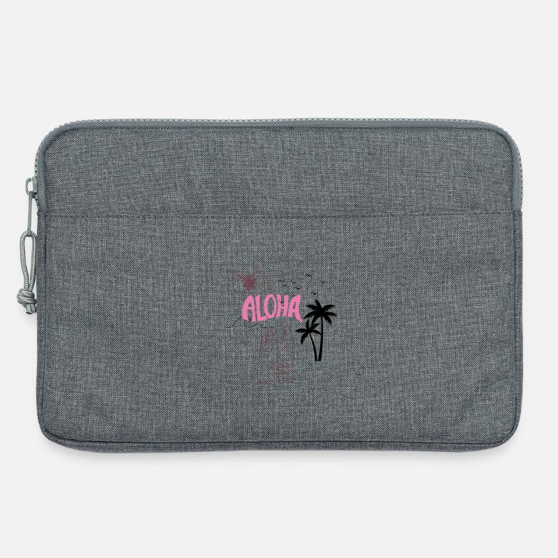 Aloha Surf Strand Design - Laptoptasche 13" - Grau meliert