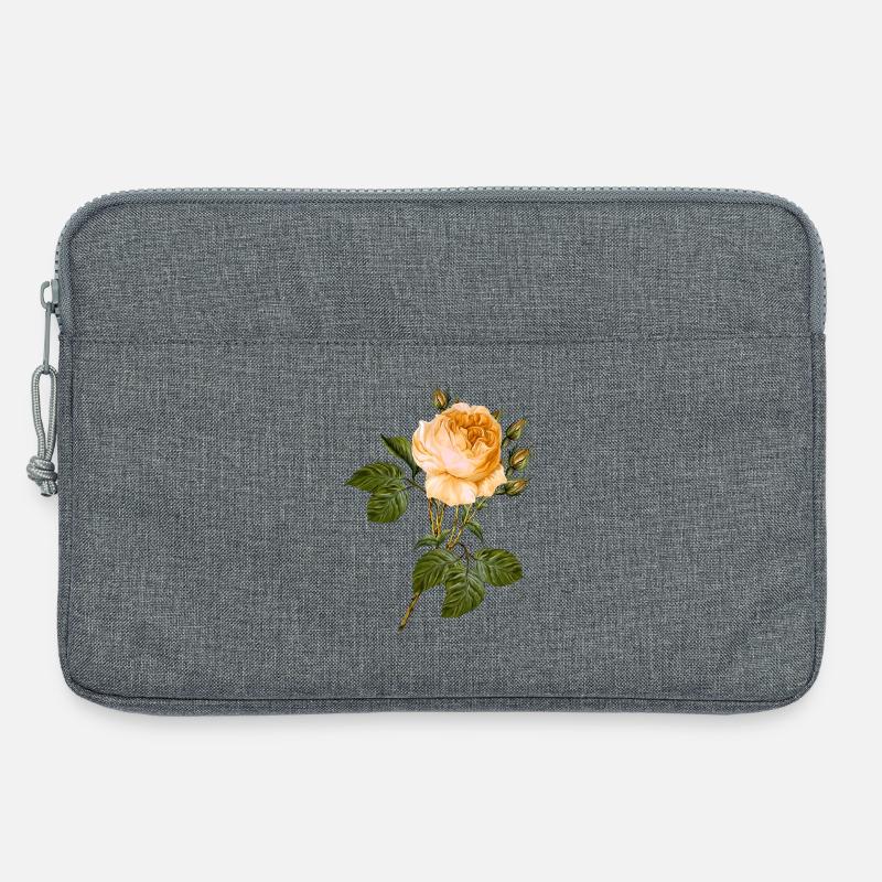 Blume - Laptoptasche 13" - Grau meliert