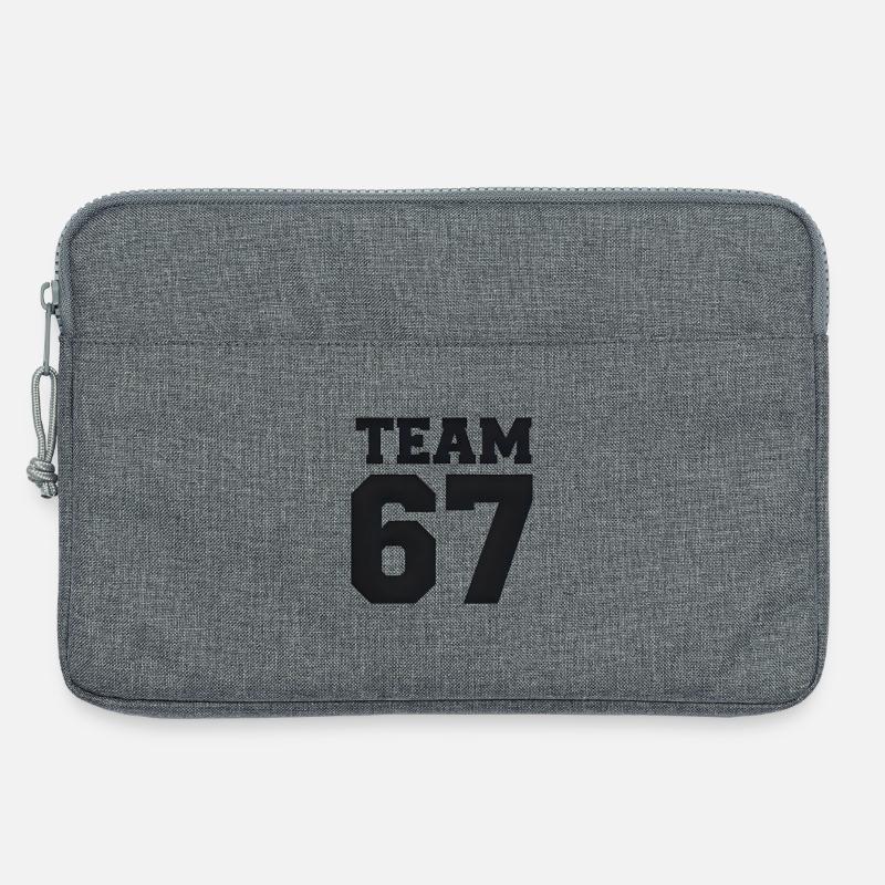 Team 67 - Laptoptasche 13" - Grau meliert