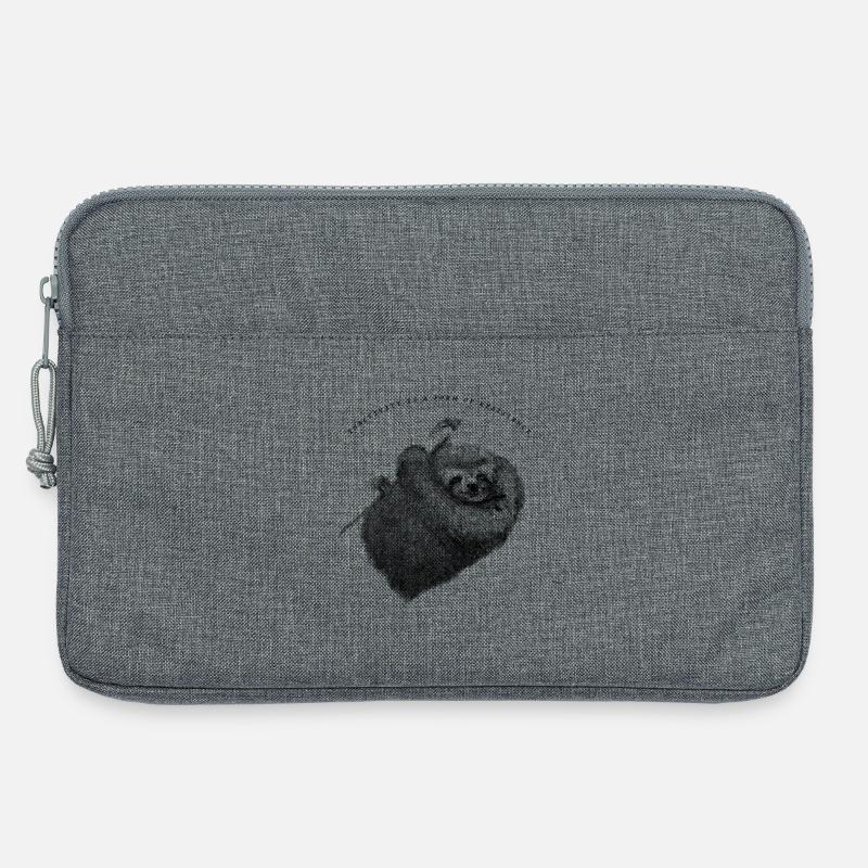 Faultier_Sloth - Laptoptasche 13" - Grau meliert