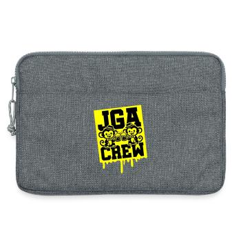 Jga Crew Junggesellen Affe - Laptoptasche 13" - Grau meliert - Vorne