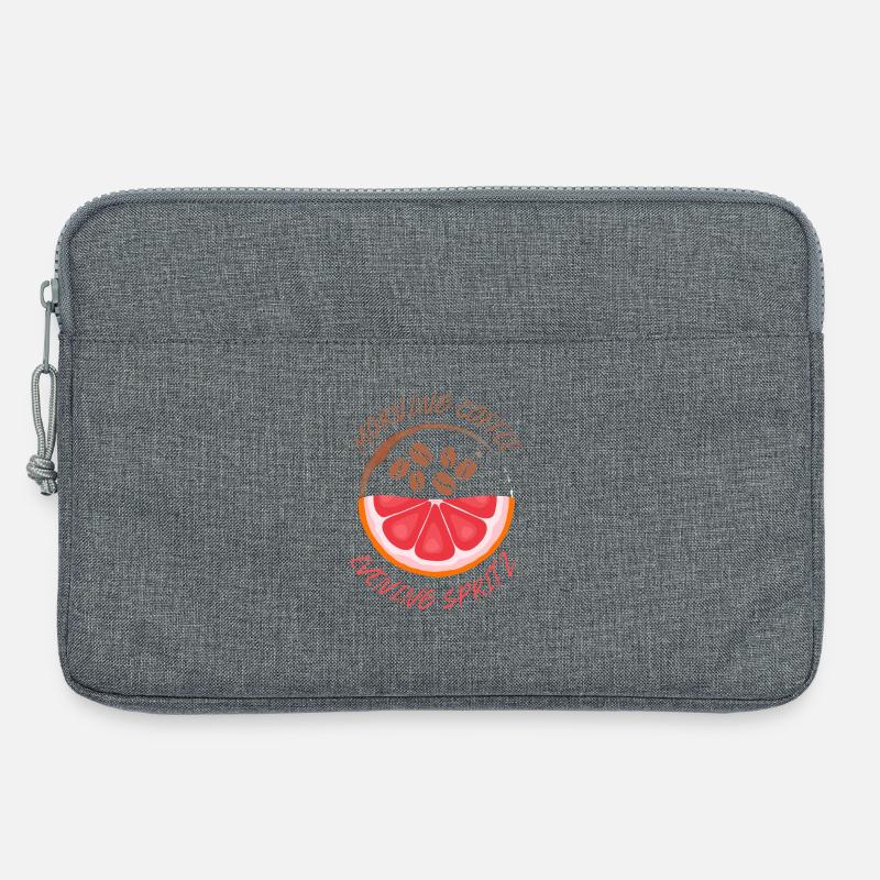 Morning Coffee Evening Spritz - Laptoptasche 13" - Grau meliert