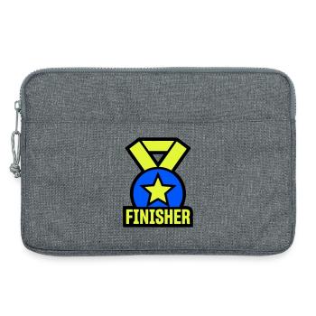 Étoile de la médaille de Finisher Fier - Sacoche pour ordinateur portable 13 pouces - gris chiné - Devant