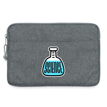 Déclaration scientifique : Déclaration sur l’éducation des nerds - Sacoche pour ordinateur portable 13 pouces - gris chiné - Devant