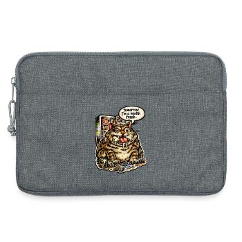 Health Freak - Laptoptasche 13" - Grau meliert - Vorne